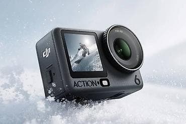 hdmi kabel mini: DJI Osmo Action 6 aksion kamerası - Kompakt və yüngül gövdə, ön və — 1