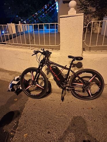 İşlənmiş Elektrik velosipedi 26", sürətlərin sayı: 21, 350-500 Vt, Ünvandan götürmə — 1