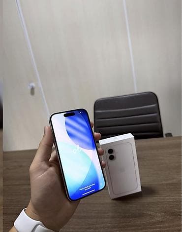 ıphone 5se: IPhone 16, 128 GB, Ağ, Zəmanət, Simsiz şarj, Face ID — 2