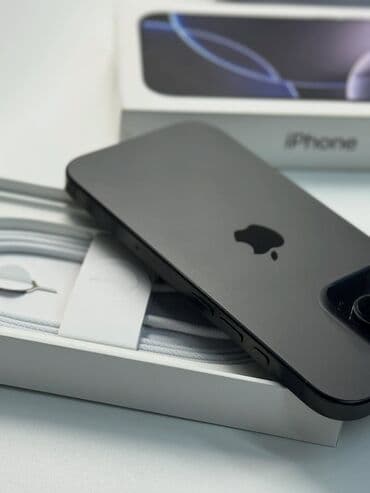 nar nomrə satışı: IPhone 16 Pro, 128 GB, Black Titanium — 3