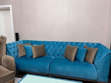 диван и 2 кресла: Новый, Диван, 2 кресла, Без подьемного механизма, Нераскладной — 2