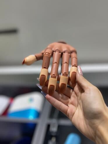 dırnağ aparatı: 💅 Manikür üçün təlim əli Dırnaq ustaları və tədris üçün ideal model — 4