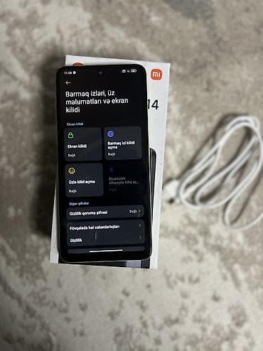super nintendo: Redmi Note 14, 128 GB, rəng - Yaşıl, Face ID — 5