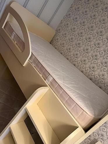 paltar rəfi: Oğlan və qız üçün, Yeni, Çarpayı, Matras ilə, Siyirməli, MDF — 7