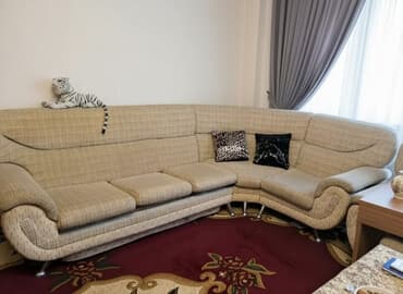 диван и 2 кресла мягкая мебель: Divan+1 kreslo 350₼. yaxşı vəziyyətdə. Goradildə yerləşir — 1