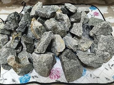 Pişiklər: Gabbro diabaz 20kl - Material: sərt, sıx quruluşlu təbii daş — 1