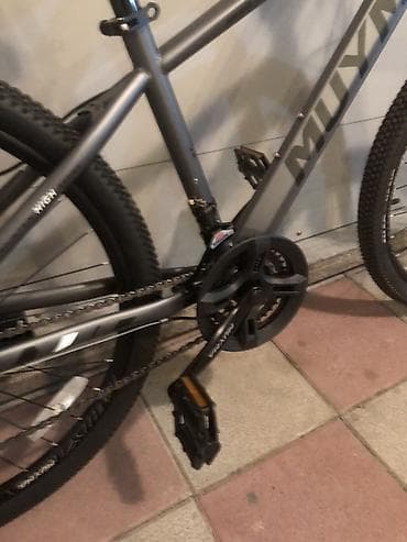 sport velosiped: MUYMA dağ velosipedi - Çərçivə: yüngül alaşımlı, mat boz rəng, MUYMA — 3