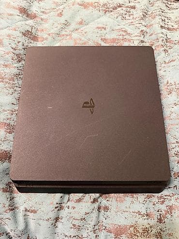 nubia red magic: Sony PlayStation 4 Slim konsolu - Rəng: qara, kompakt “Slim” korpus - — 4