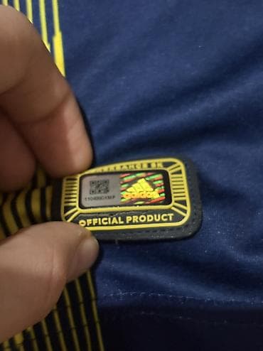 saat topdan: Futbolka, Adidas, S, rəng - Göy — 4