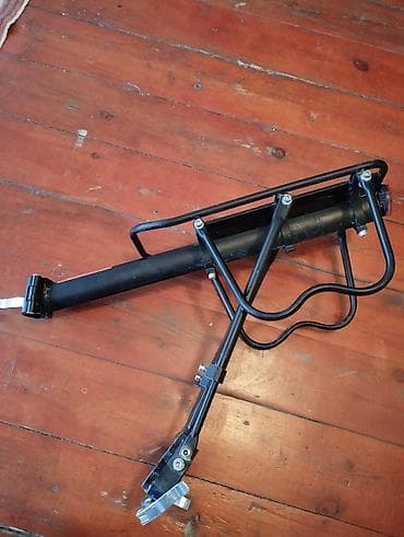 Trubalar, patruboklar: Velosiped üçün arxa baqaj və uşaq oturacağı dayağı - Oturacaq — 1