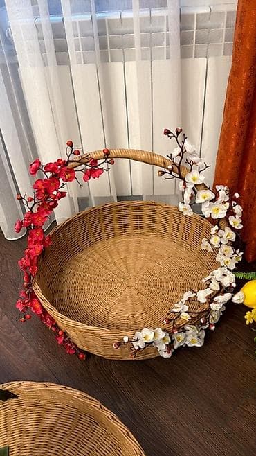 qara saça refle: Buketlər, səbətlər — 2