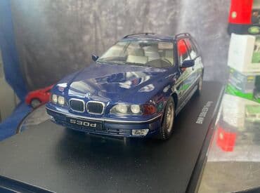 metbex tavan modelleri: Коллекционная модель BMW 530d E39 Touring blue 1997 KK-Scale Scale — 9