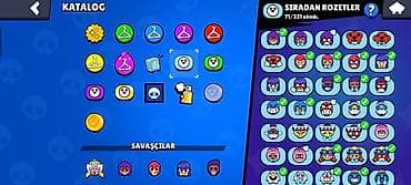 Brawl Stars hesabı – yüksək səviyyəli, zəngin kontentli - Kupa sayı — 10