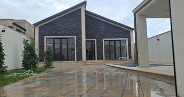 həyət evlərinin şəkilləri: 🏡3.4 sot Müasir həyət evi – hovuzlu - Layihə: bir mərtəbəli, ikili — 2