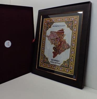 abşeron xəritəsi: Qarabağin xalça xəri̇təsi̇
ölçüləri 31#39 sm və 59 #50 sm — 4