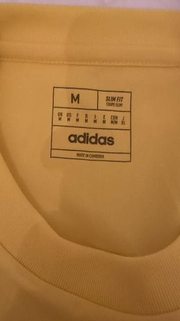 Kişi geyimləri: İdman dəsti, Adidas, M, rəng - Sarı — 3