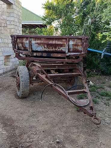 kia k5 stop: Kənd təsərrüfatı üçün ikioxlu traktor qoşqusu - Mexaniki tərpənən — 8