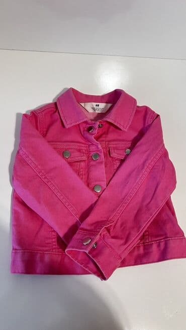 детские джинсовые комбинезоны: Jaket, Qız üçün, 3 - 4 yaş, H&M — 2