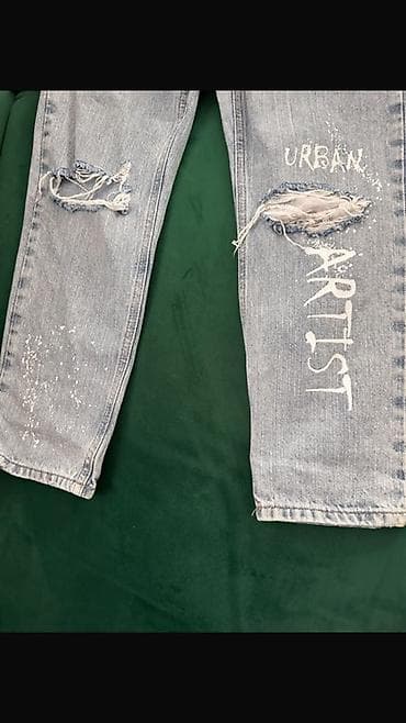 cool geyimler: Uşaq üçün cins dəst vəziyyəti normakdır az geyilib - Brend: ZARA — 5