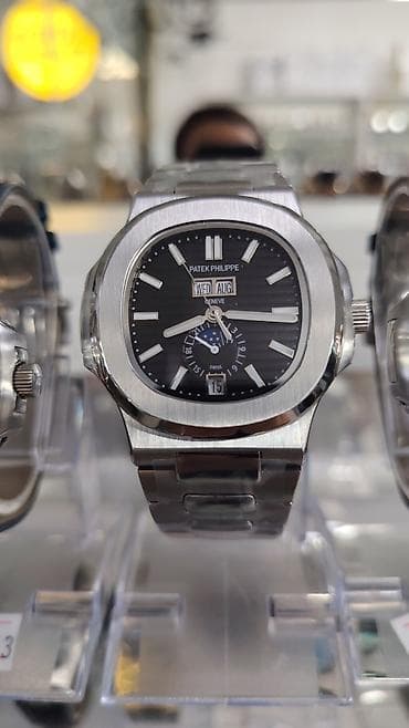 Şəxsi əşyalar: Yeni, Qol saatı, Patek Phillipe, rəng - Qara — 8