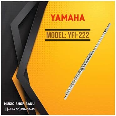 Yamaha Fleyta Model: YFL-222 🚚Çatdırılma xidməti mövcuddur