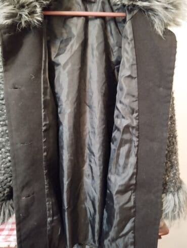 детские зимние пальто: Пальто, цвет - Серый — 6