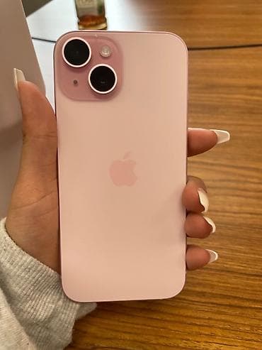 macbook pro 2011: IPhone 15, 128 GB, Çəhrayı, Simsiz şarj, Face ID, Sənədlərlə — 1