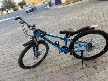 велосипед corex: Velosiped - Çərçivə: yüngül alaşımlı, mavi rəng, aşağı enişli dizayn — 5