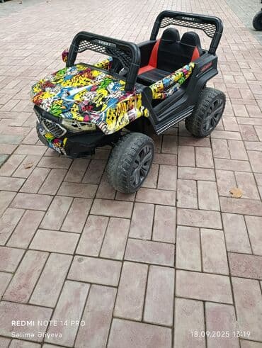 uşaq maşınl: Uşaq Elektrik Off-road Maşın diqetle oxuyun 35 manata orginal — 1