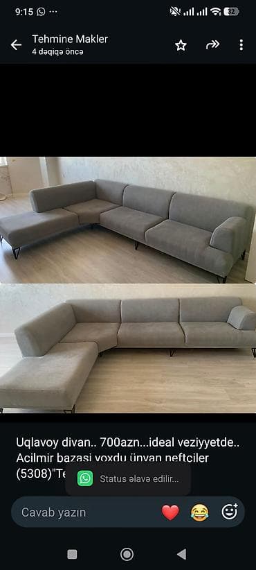 Uqlavoy divan. 700azn. ideal veziyyetde. Acilmir bazasi yoxdu ünvan lalafo.az -da Uqlavoy divan. 700azn. ideal veziyyetde. Acilmir bazasi yoxdu ünvan