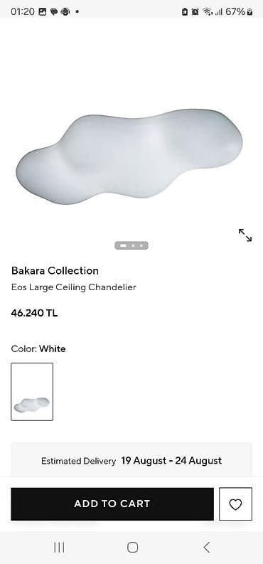 tava: Çılçıraq, 6 lampa, Metal — 9