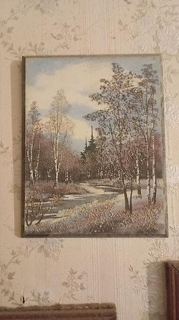 yastık: Təbiət mövzulu dekorativ tablo dəsti - Məhsul: Divar üçün dekorativ — 6