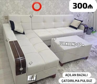 ev qizdiricisi: Künc divan, Yeni, Açılan, Bazalı, Şəhərdaxili pulsuz çatdırılma — 1