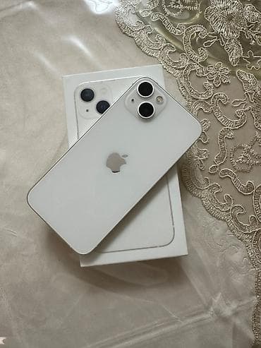2 ci el komputer: IPhone 13, 128 GB, Ağ, Face ID — 2
