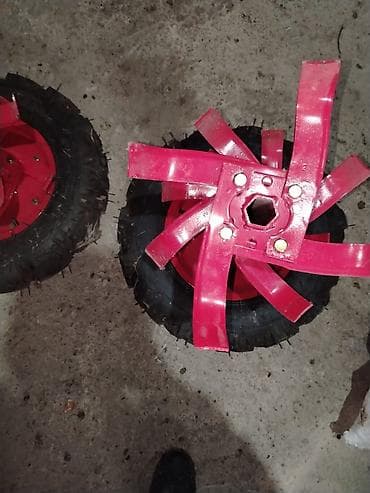 skuter motor elektrik: KAMA iki təkərli mini traktor (motoblok) - Benzin mühərriki, üstündə — 6
