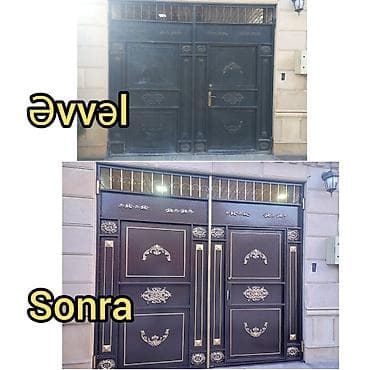 lalafo qapi pencere: Darvazalari̇n renglenmesi̇ temi̇r xidməti baki sumqayit ərazisində — 6