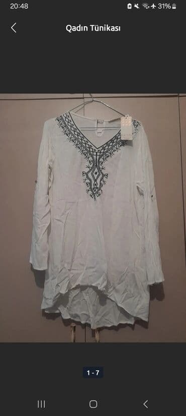 Qadın üçün qaşlı köynək xs razmerdir. Razmerlər elanda qeyd olunub lalafo.az -da Qadın üçün qaşlı köynək xs razmerdir. Razmerlər elanda qeyd olunub