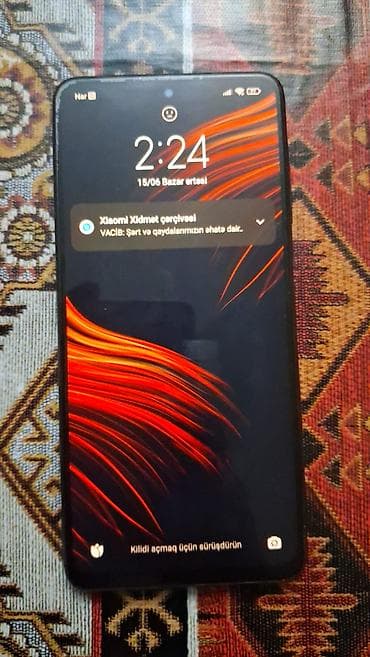 Poco X3 NFC, 128 GB, rəng - Göy, Barmaq izi, Face ID