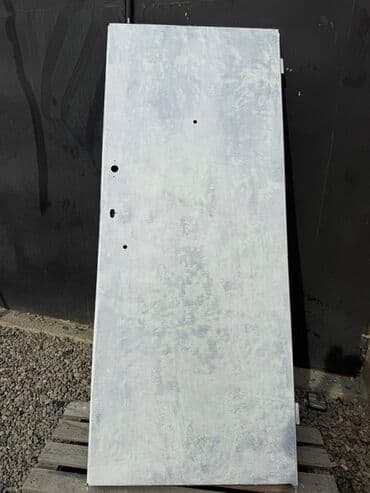 Dəmir qapı - Material: Dəmir seyif qapı - Rəng: açıq boz - Ölçü