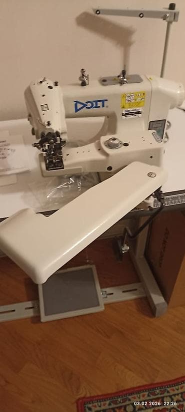 dərzi maşınları: Yenidi hec istifade olunmayib derzi ucun butun levazimatlari — 7