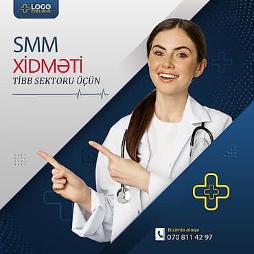 Avto xidmətlər: 🏥 Tibb Sektoru üçün SMM Paketi 📲 SMM Xidməti • Instagram və Facebook — 1