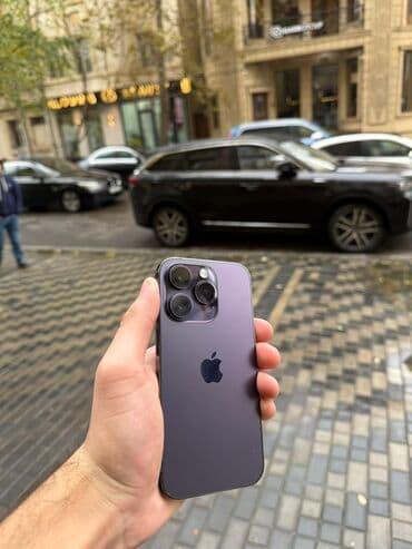 iphone 5 platasi: IPhone 14 Pro, Deep Purple, Face ID — 1