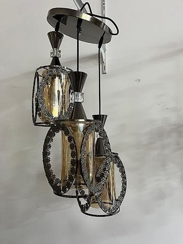 alcipan dekor: Led Çılçıraq, 3 lampa, Metal — 2