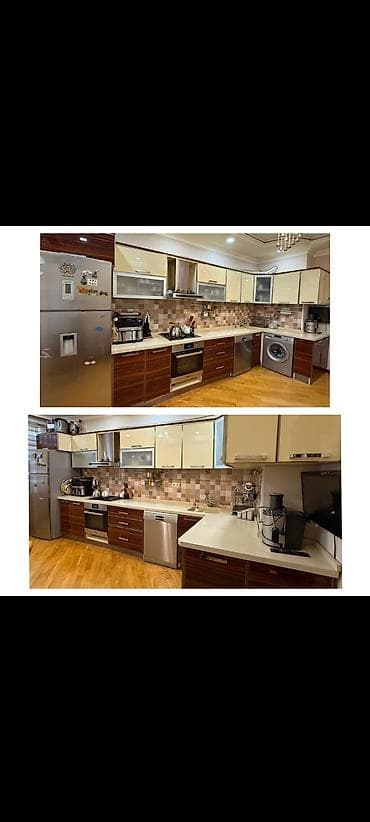 Mətbəx mebeli satılır 420 azn.Ölçü:4.50 sm.Üstündə qaz,moyka və