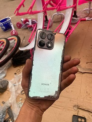 lil solid dual: Honor X8a, 128 GB, rəng - Yaşıl, Qırıq — 4