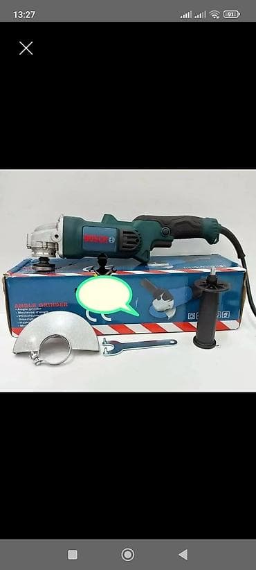 sap: Bosch bucaqslayderi (angle grinder) Xüsusiyyətlər: - Elektrikli — 1