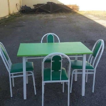 həyət üçün stol stul: Stul və stollar(masalar) yüksək keyfiyyətli sexde düzəlir. Toz boya — 1