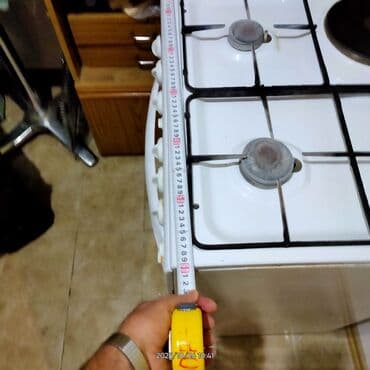 резиновая плитка: Плита Газовая, Отдельностоящая, 4 конфорки, Б/у — 4