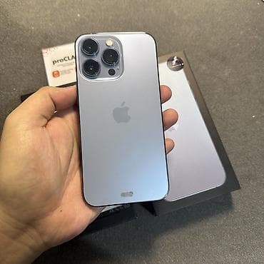 IPhone 13 Pro, 128 GB, Sierra Blue, Face ID lalafo.az -da IPhone 13 Pro, 128 GB, Sierra Blue, Face ID