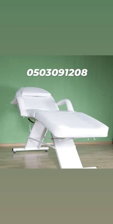 Yeni, Kosmetoloji kuşetka, Qatlanan, rəng - Ağ